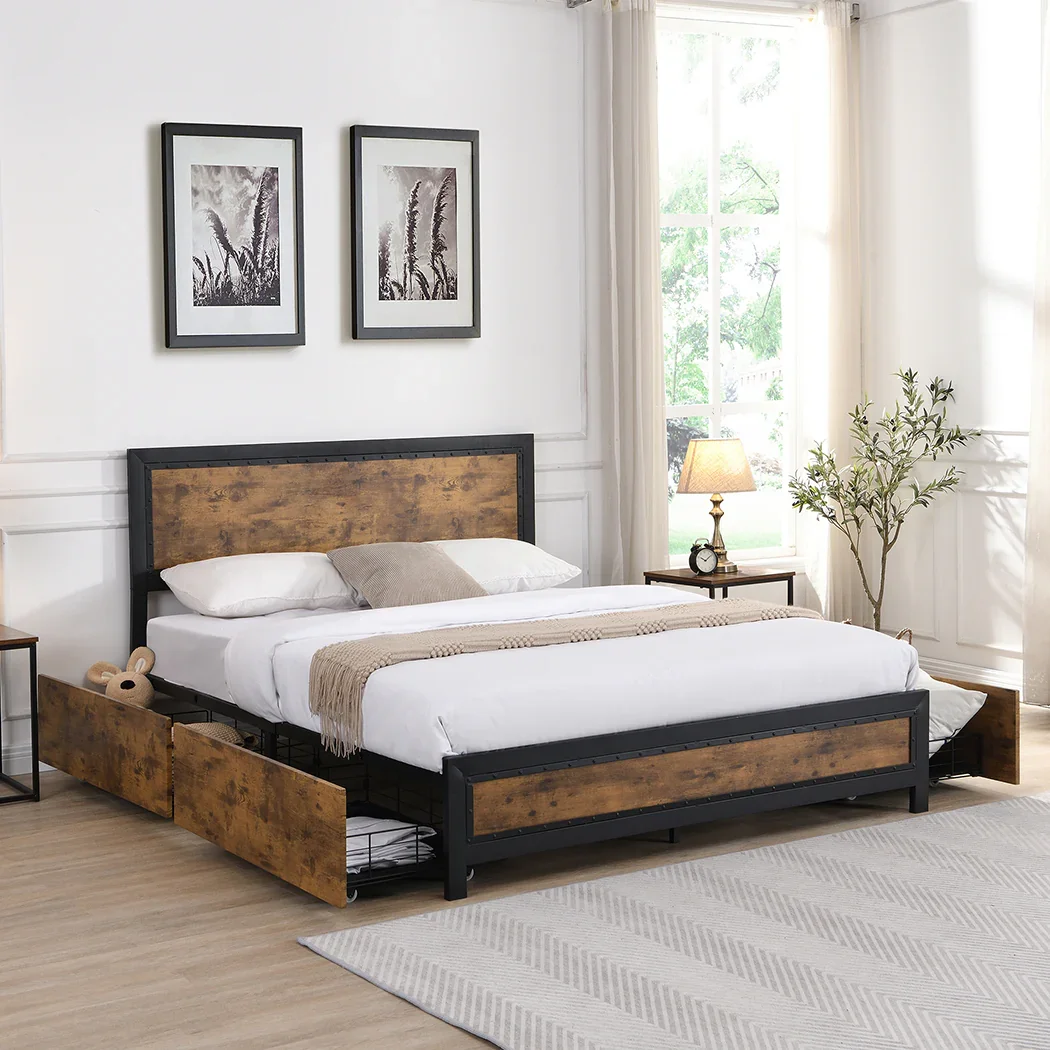 Metal Bed Frame Double Mattress - Image 6
