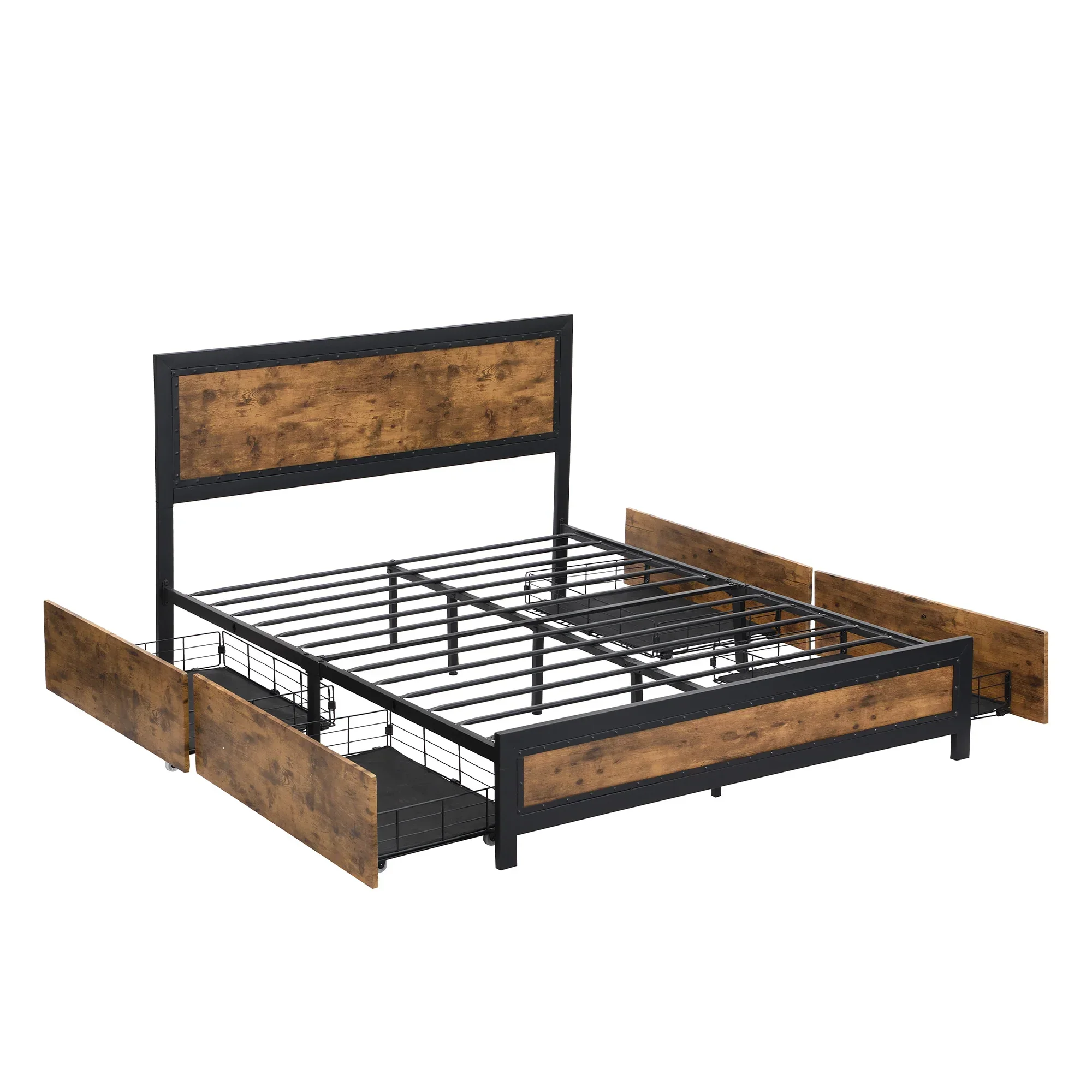 Metal Bed Frame Double Mattress - Image 8