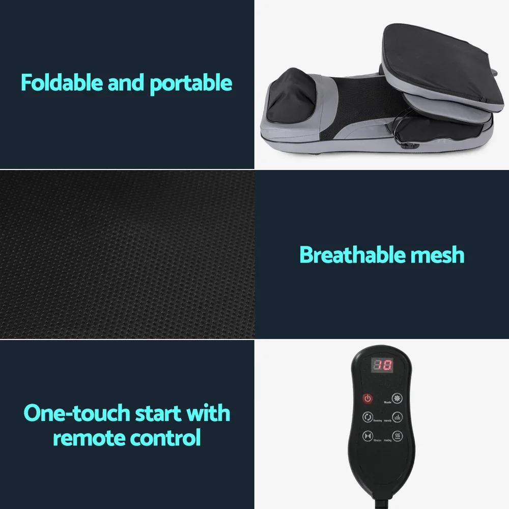 8-nodes Full Back Massage Cushion Heating Massage Seats - Image 6
