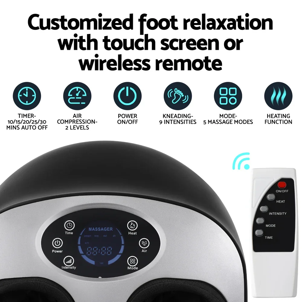 Kneading Heated Foot Massager Electric Massagers - Image 5