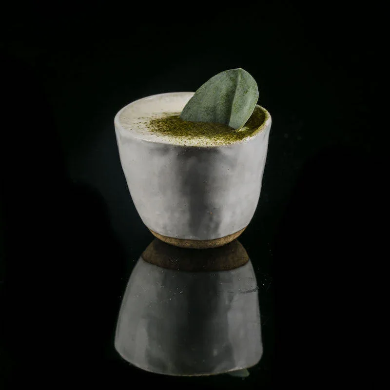 Lopsided Mug 200ml Tomei Blue Glaze - Image 5