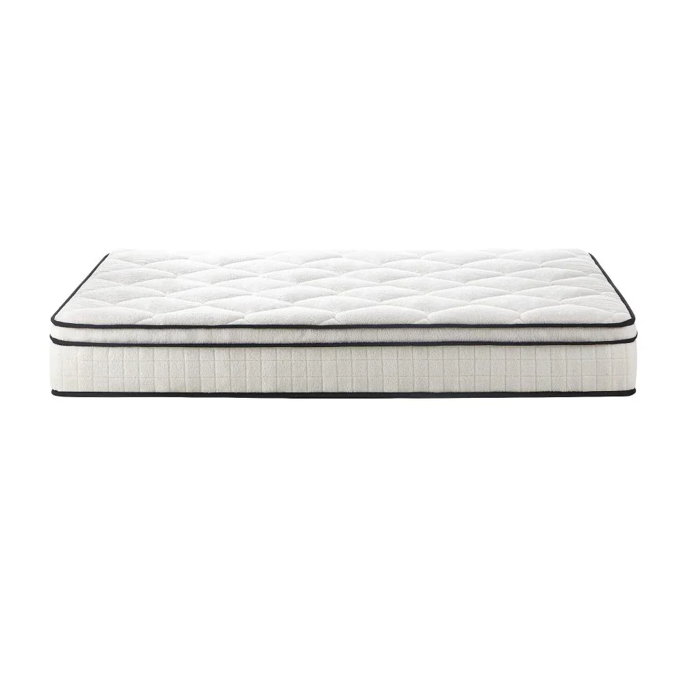 Boucle Double Mattress Memory Foam Pocket Spring Euro Top - Image 2
