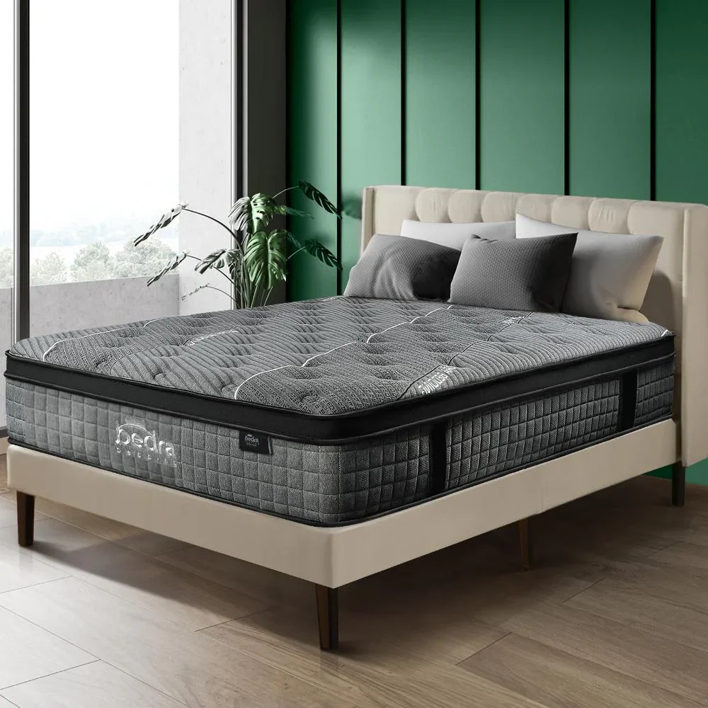 Euro Top King Mattress Breathable Spring 34cm - Image 3