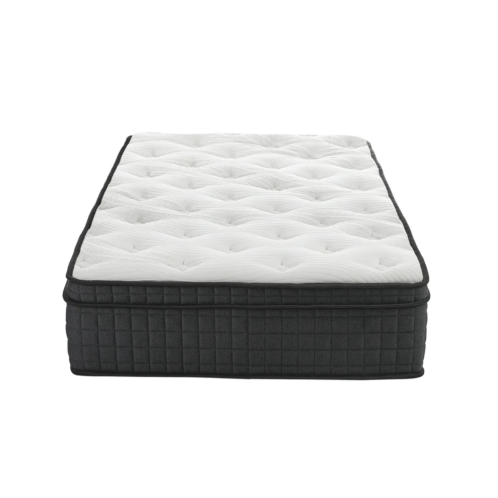 Single Mattress Cool Gel Foam Pocket Spring 34CM with Pillow - Image 4