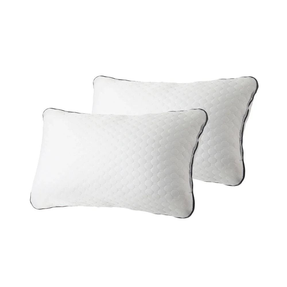 Double Mattress 22CM Cool Gel Foam Bonnell Spring with Pillows - Image 4