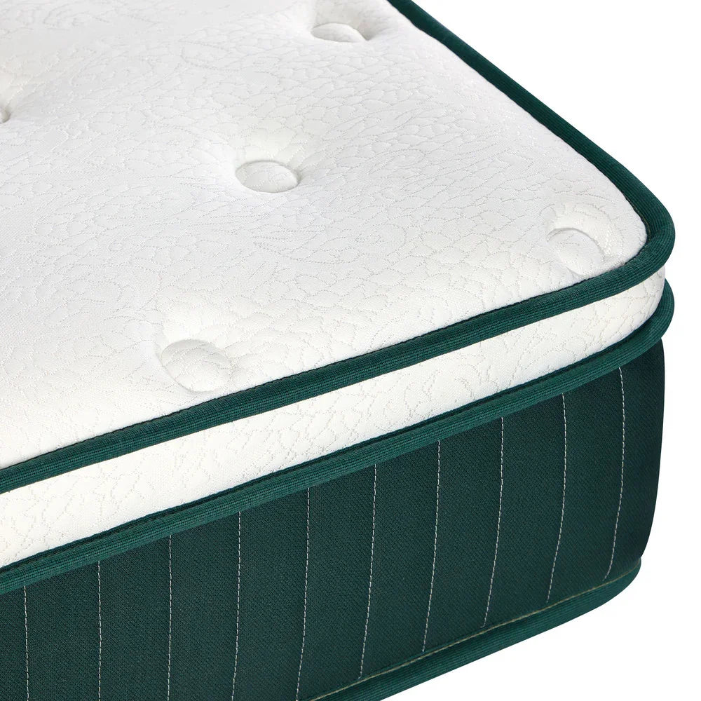 King Mattress 5 Zone Pocket Spring Cool Gel Foam Medium Firm - Image 3