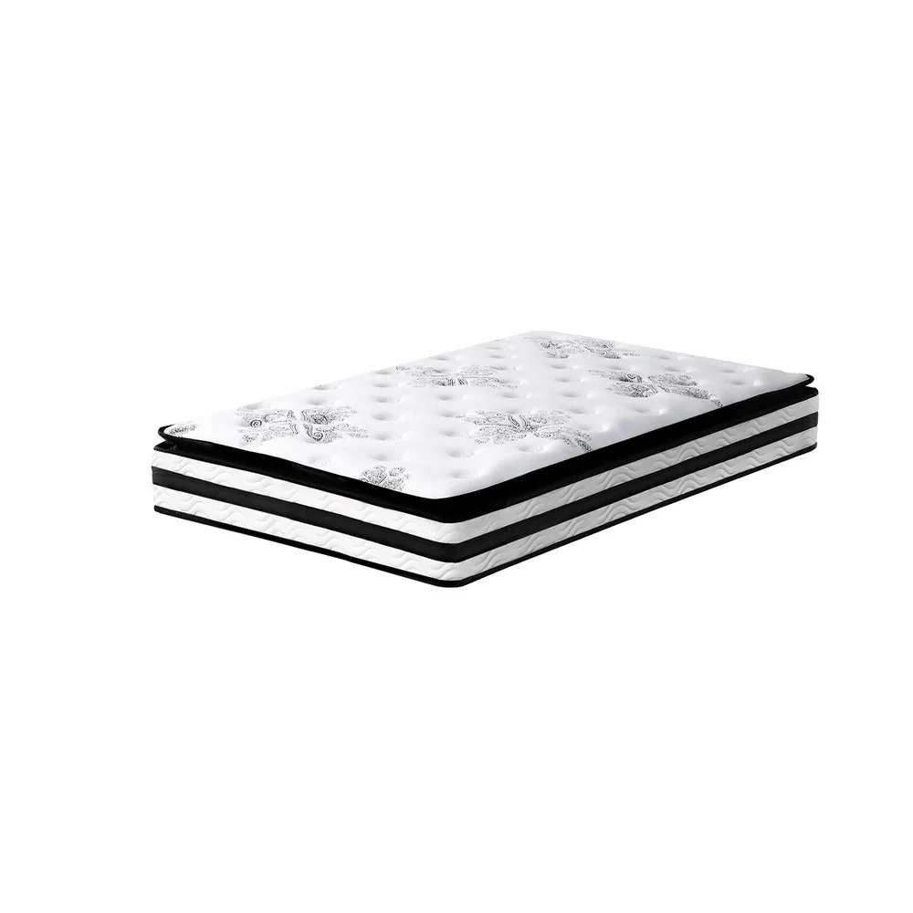 Single Mattress Breathable Luxury Bed Bonnell Spring Foam Medium 22cm - Image 6