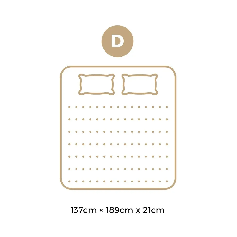 Double Mattress Breathable Bonnell Spring 21cm - Image 6