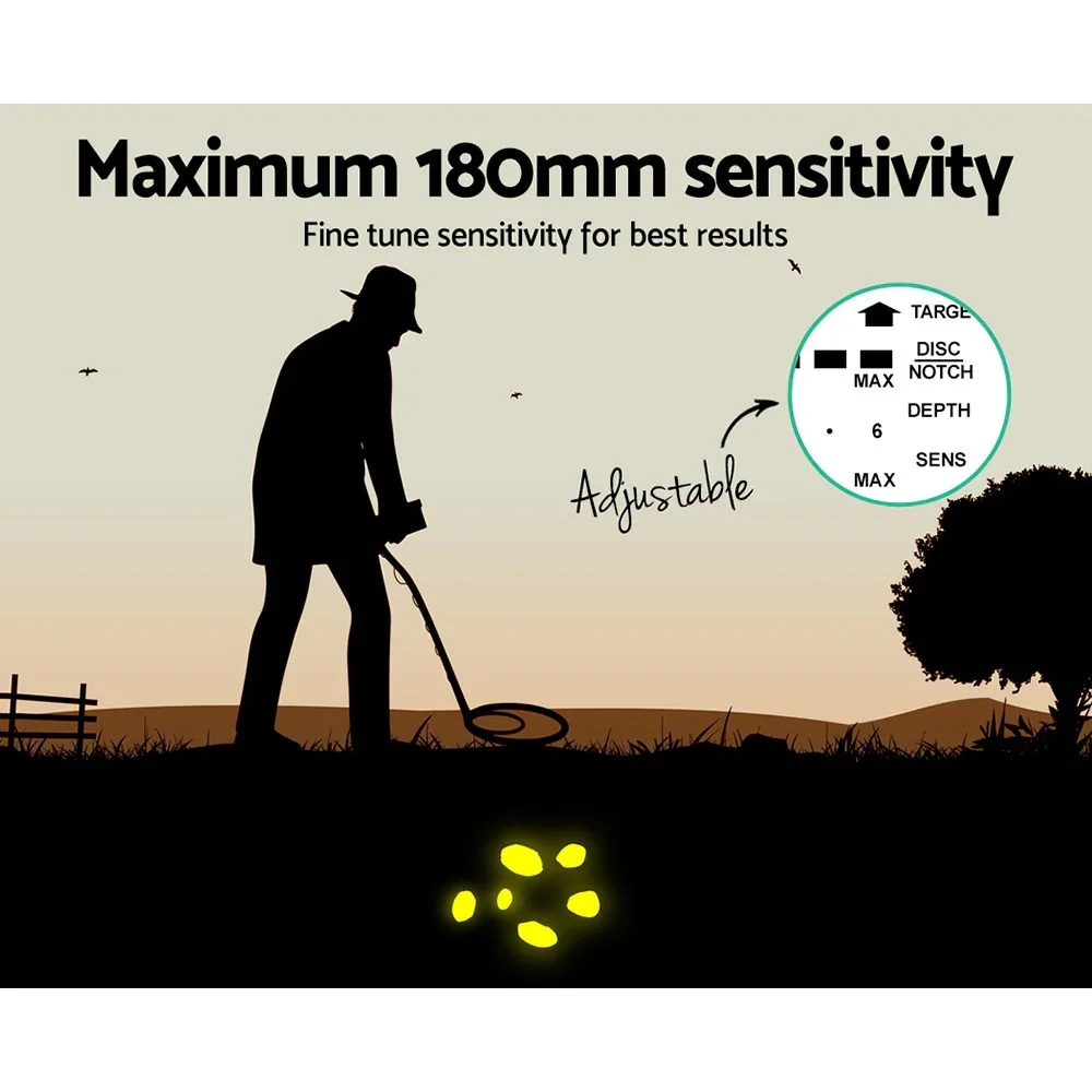 Metal Detector 180MM Deep Sensitive Waterproof Pinpointer Treasure Hunter - Image 5