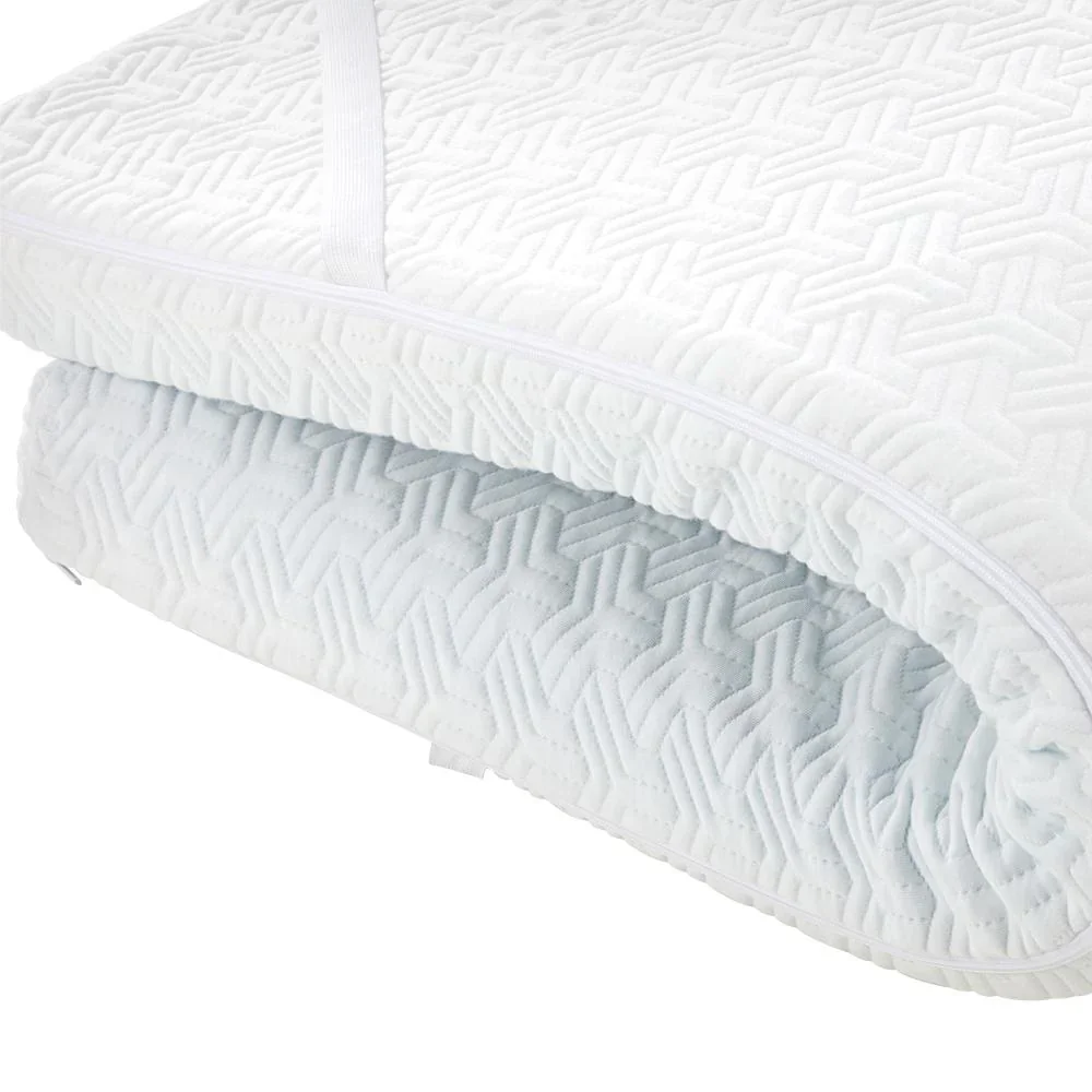 Memory Foam Mattress Topper Reversible Cool Gel 10cm Queen - Image 6