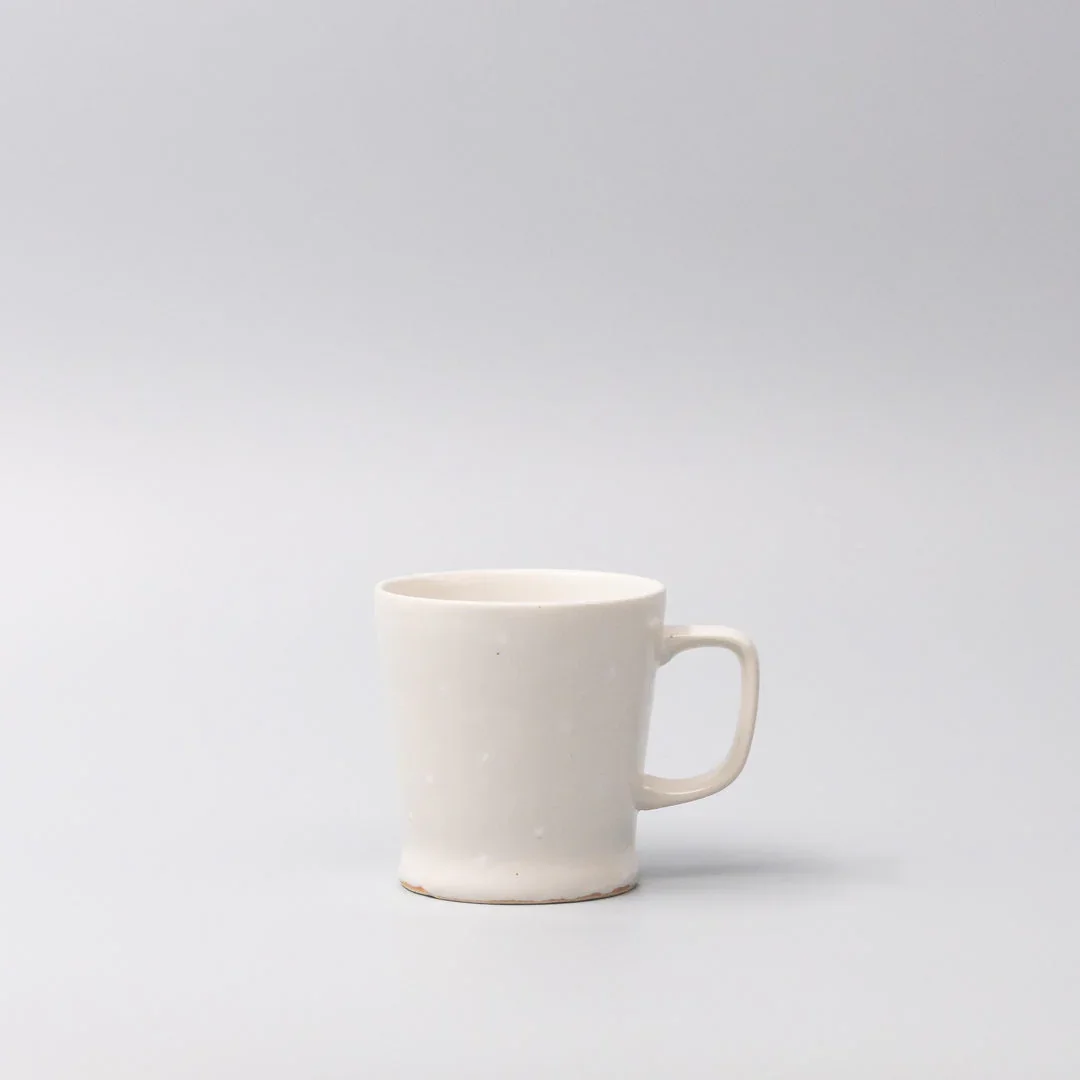 Mug 8.5cm White Dot Glaze - Image 4