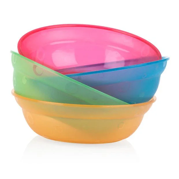 Value Feeding Bowls Multicolor (Pack of 4) - 6 Months + - Image 2