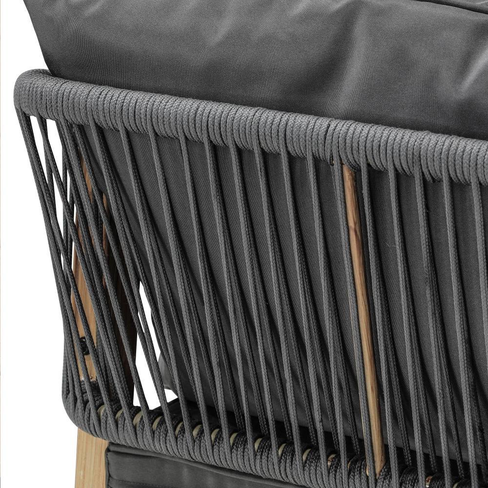 5PCS Outdoor Patio Set Table&Armchair Dining Set - Image 4