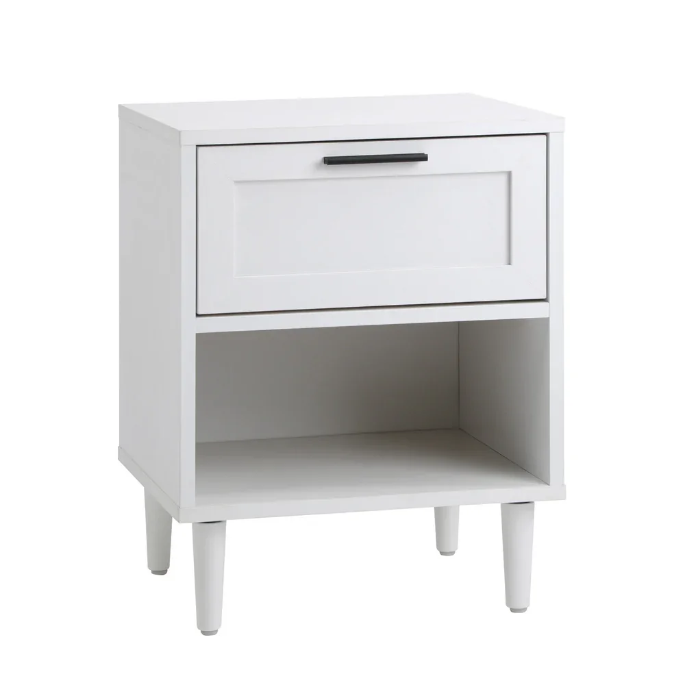 Bedside Tables Set of 2 Nightstand White - Image 8