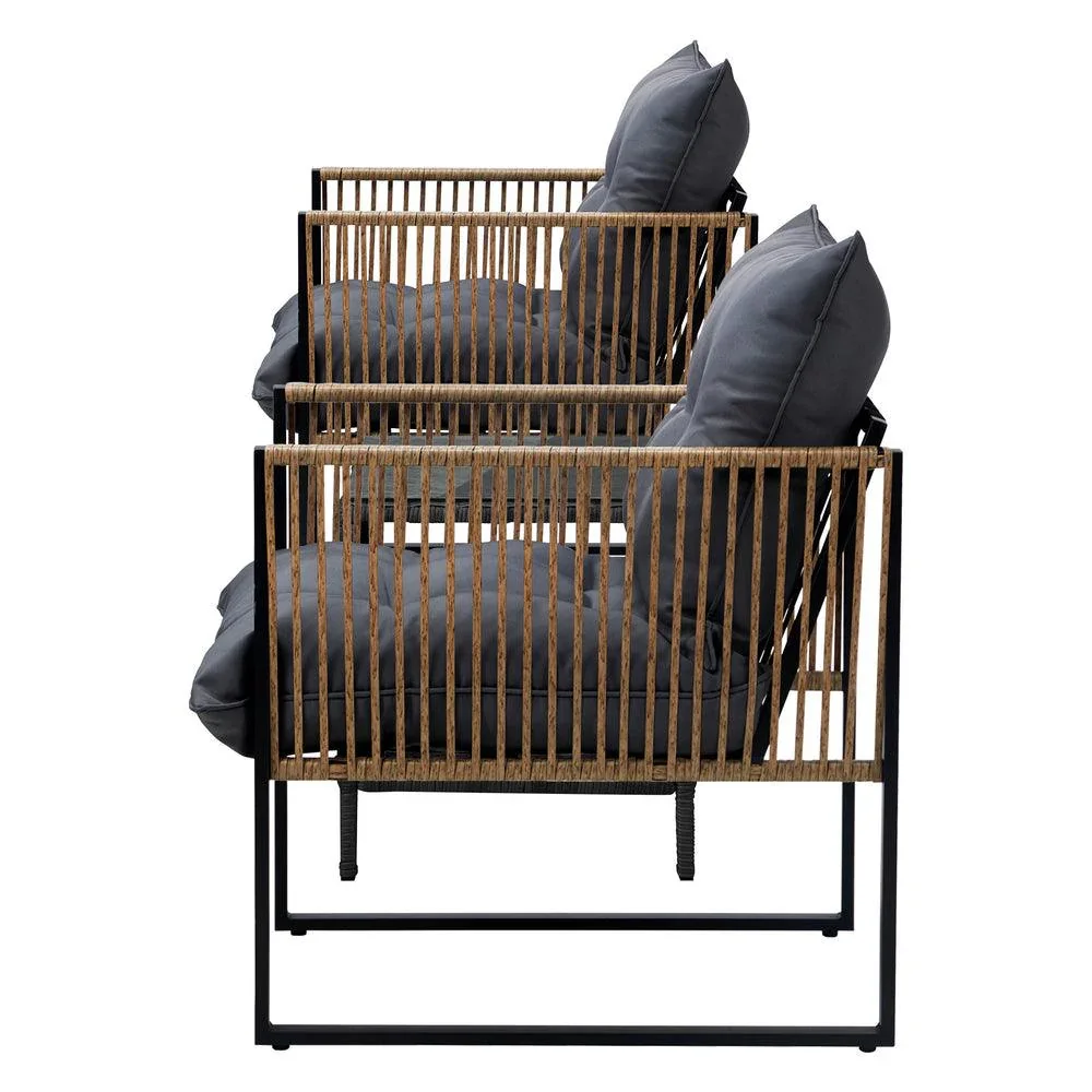 2 Seater Outdoor Patio Lounge Setting - Image 6