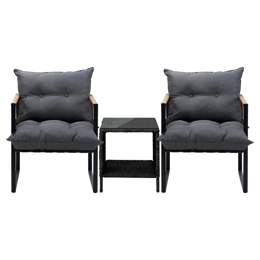 2 Seater Outdoor Patio Lounge Setting - Image 7