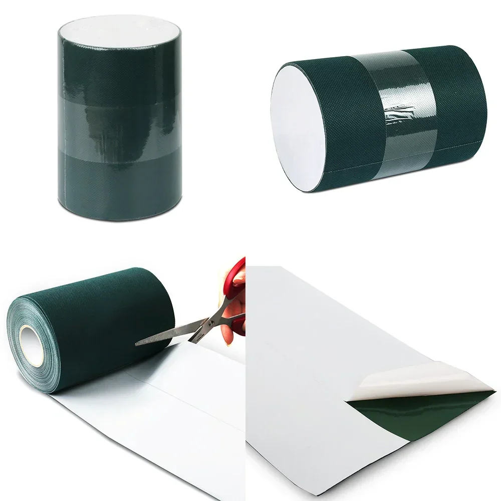 Prime Turf Artificial Grass 15cmx10m Synthetic Self Adhesive Turf Joining Tape Weed Mat - Image 3