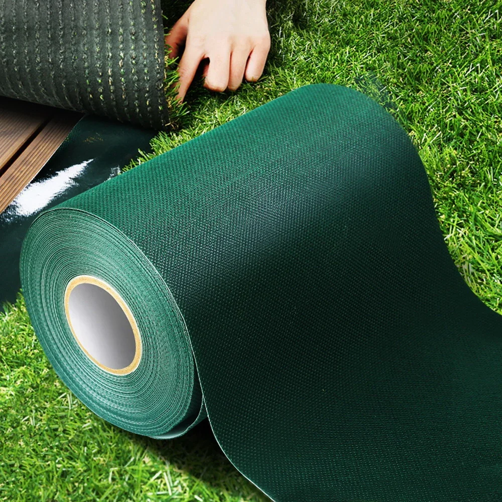 Prime Turf Artificial Grass 15cmx10m Synthetic Self Adhesive Turf Joining Tape Weed Mat - Image 7