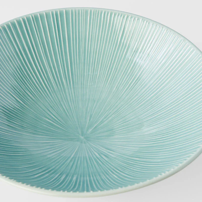 Ramen Bowl 24cm Craft Aqua Glaze - Image 2