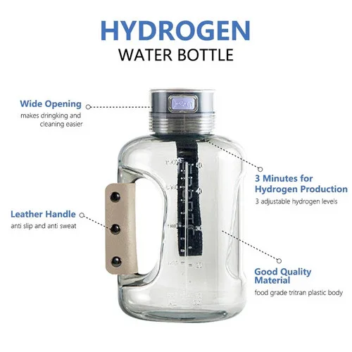 Random Color Hydrogen Water Bottle 1.5L Hydrogen Rich Portable Rich Hydrogen Water Generator - Image 8