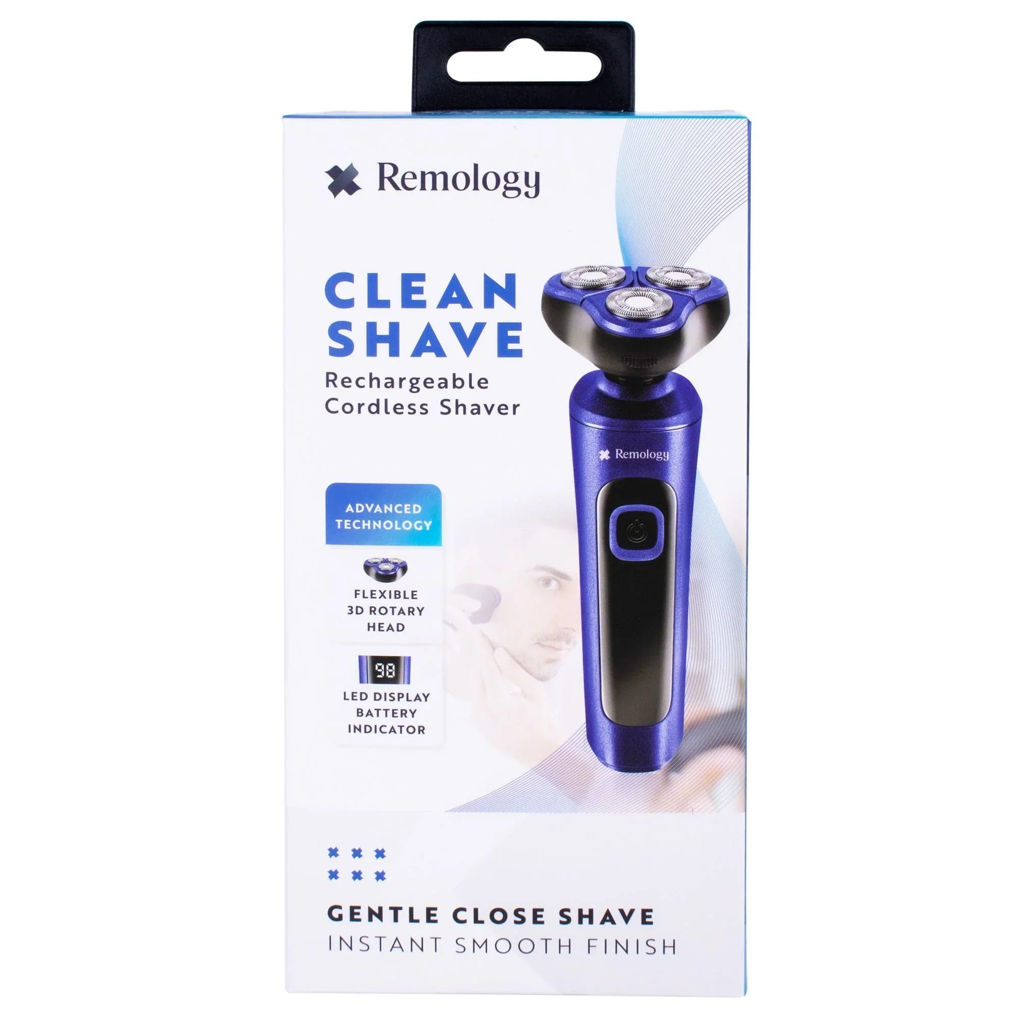 Remology Clean Shave Rechargeable Cordless Shaver - Image 3