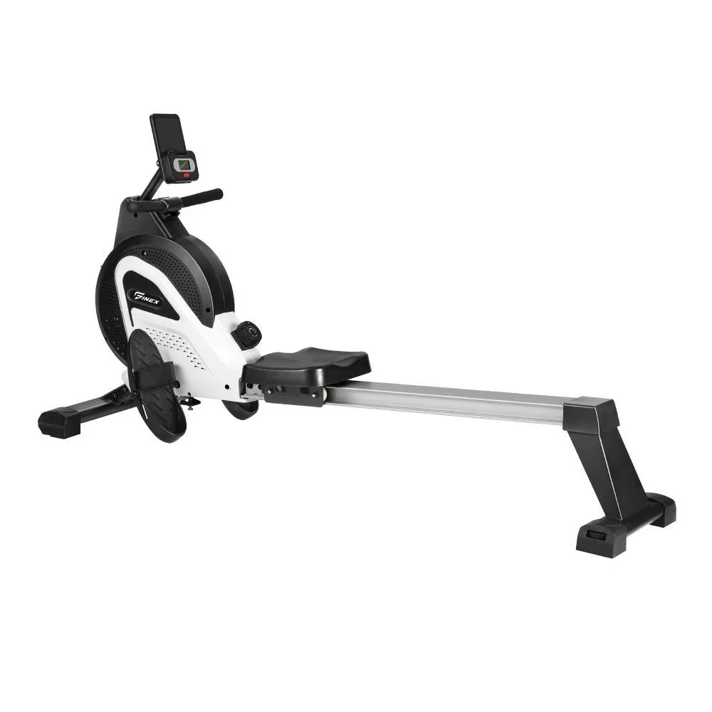 Rowing Machine Magnetic Resistance Black&White - Image 2