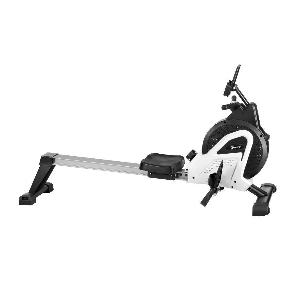 Rowing Machine Magnetic Resistance Black&White - Image 6