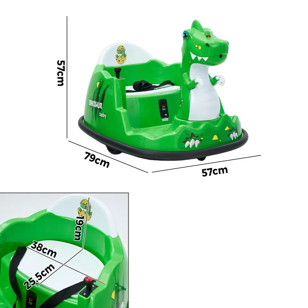 Kids Ride on Car Bumper Remote Control Spray Led Trex - Image 5