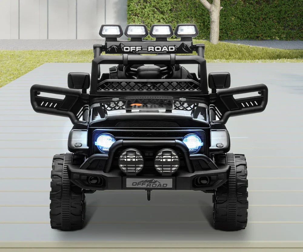 Ride on Car Electric Jeep Bluetooth Black - Image 7