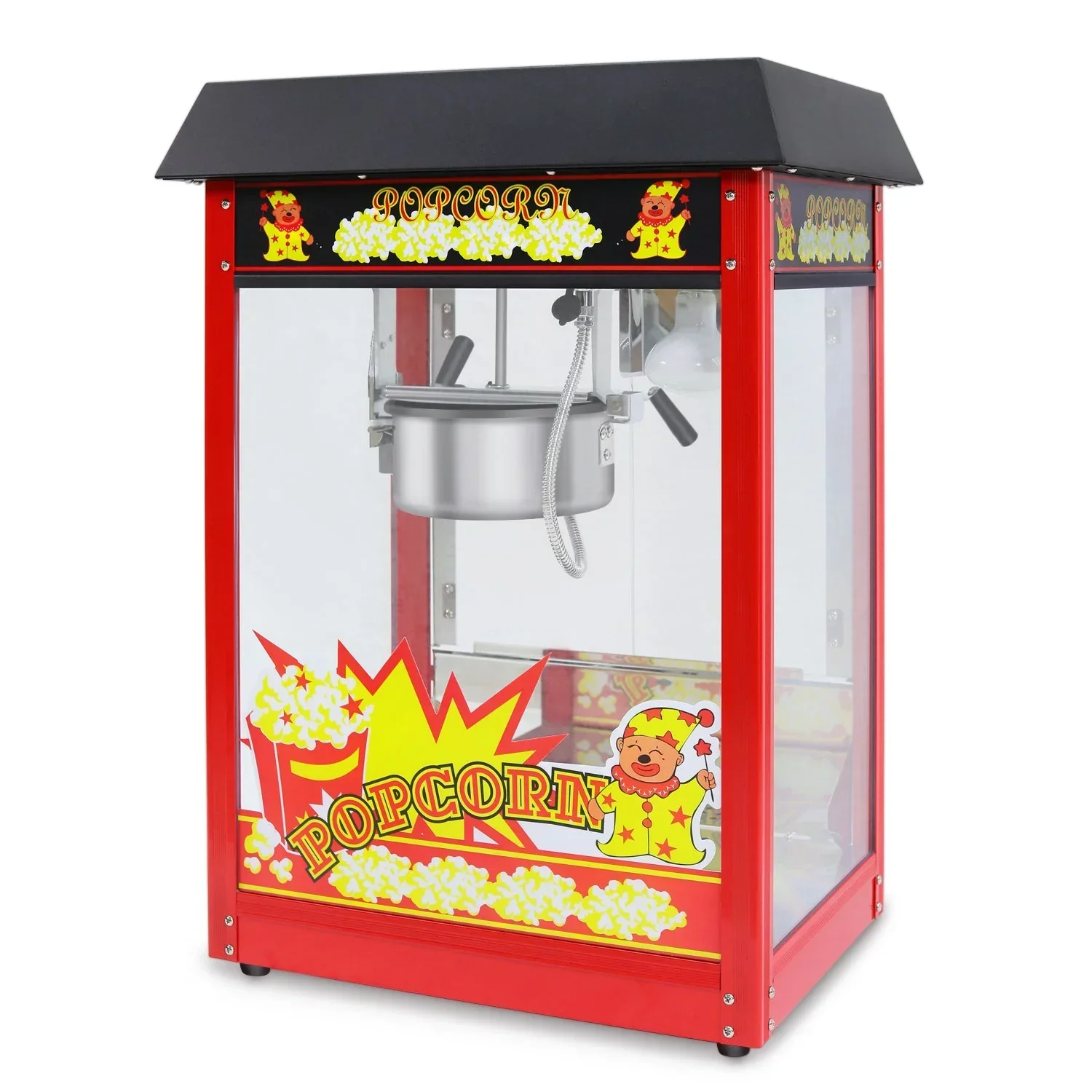 Samland 8OZ Popcorn Machine Maker with Warmer Deck 1350W - Image 2