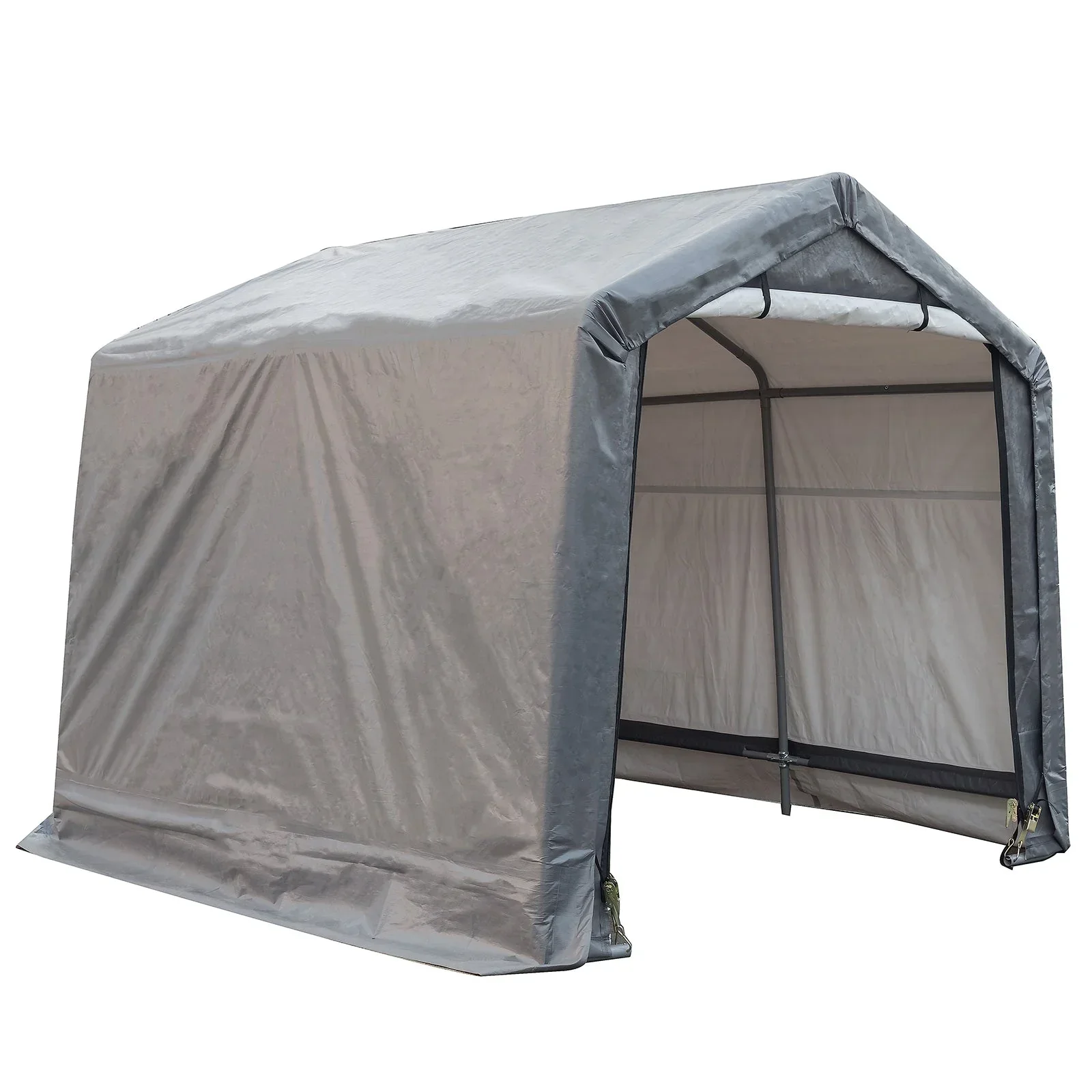 Samland Portable Storage Garage Shelter Size 8x8FT - Image 4