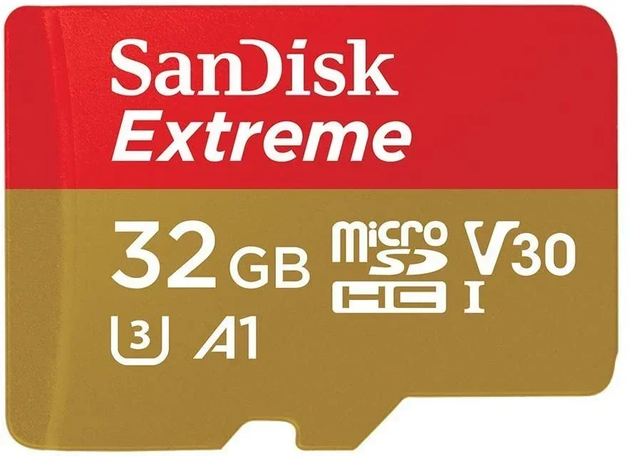 SDSQXAF-032G-GN6MN 32GB MICRO SDHC EXTREME A1 V30, UHS-I/ U3, 100MB/s ,NO SD ADAPTER