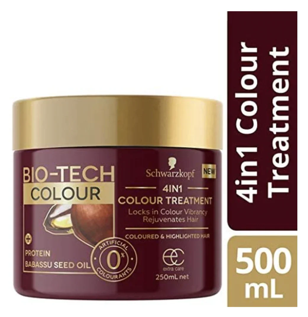 Bio-Tech 4-in-1 Colour Treatment Protein Babassu Seed Oil 250ml - Image 3