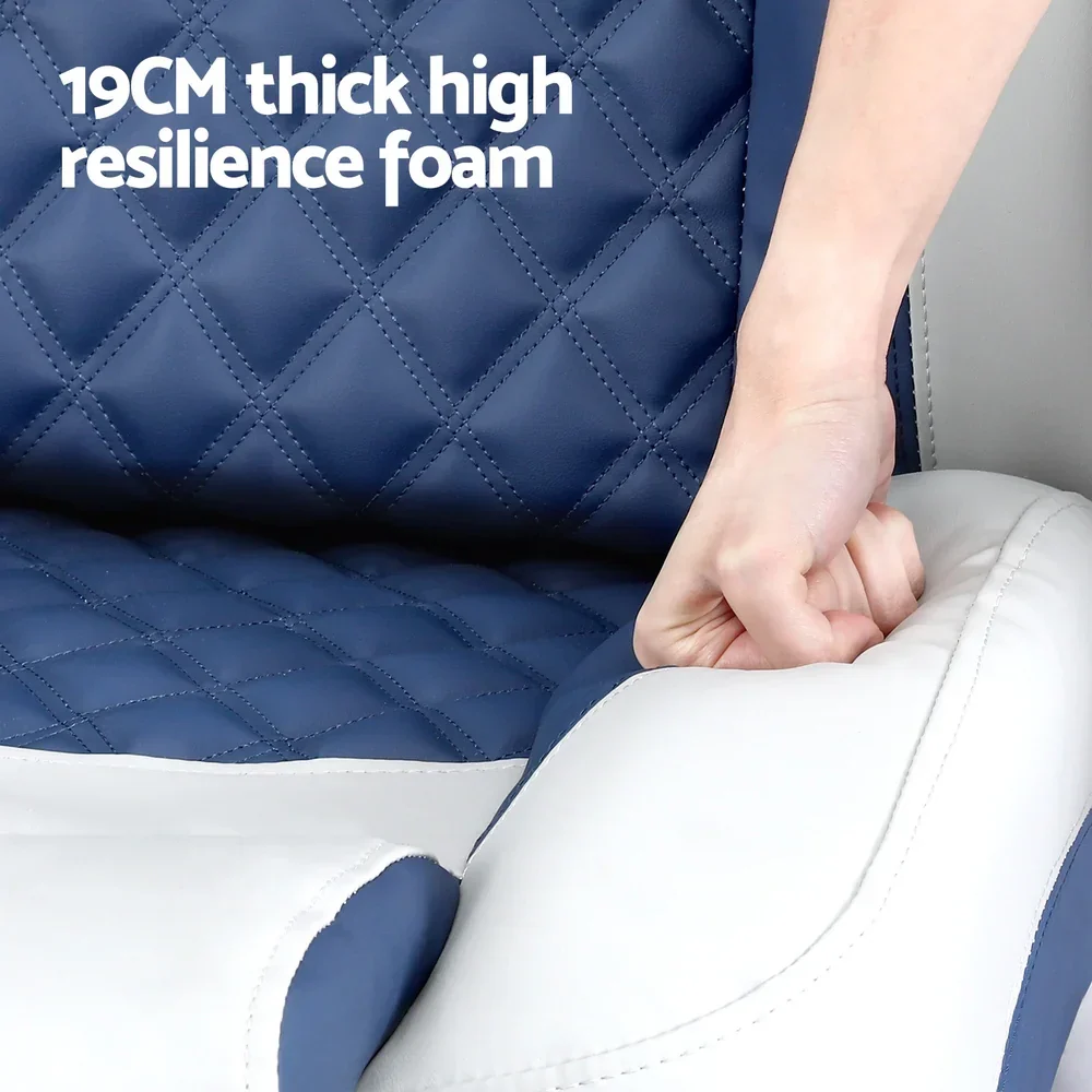 Reclining Captain Boat Seat 90°-155° Recline, 19cm Thick Cushion - Image 4