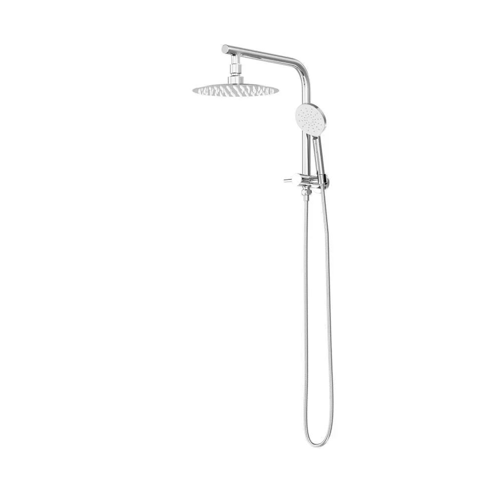 10" Rain Shower Head Set Round 3-Mode Gooseneck Chrome - Image 4