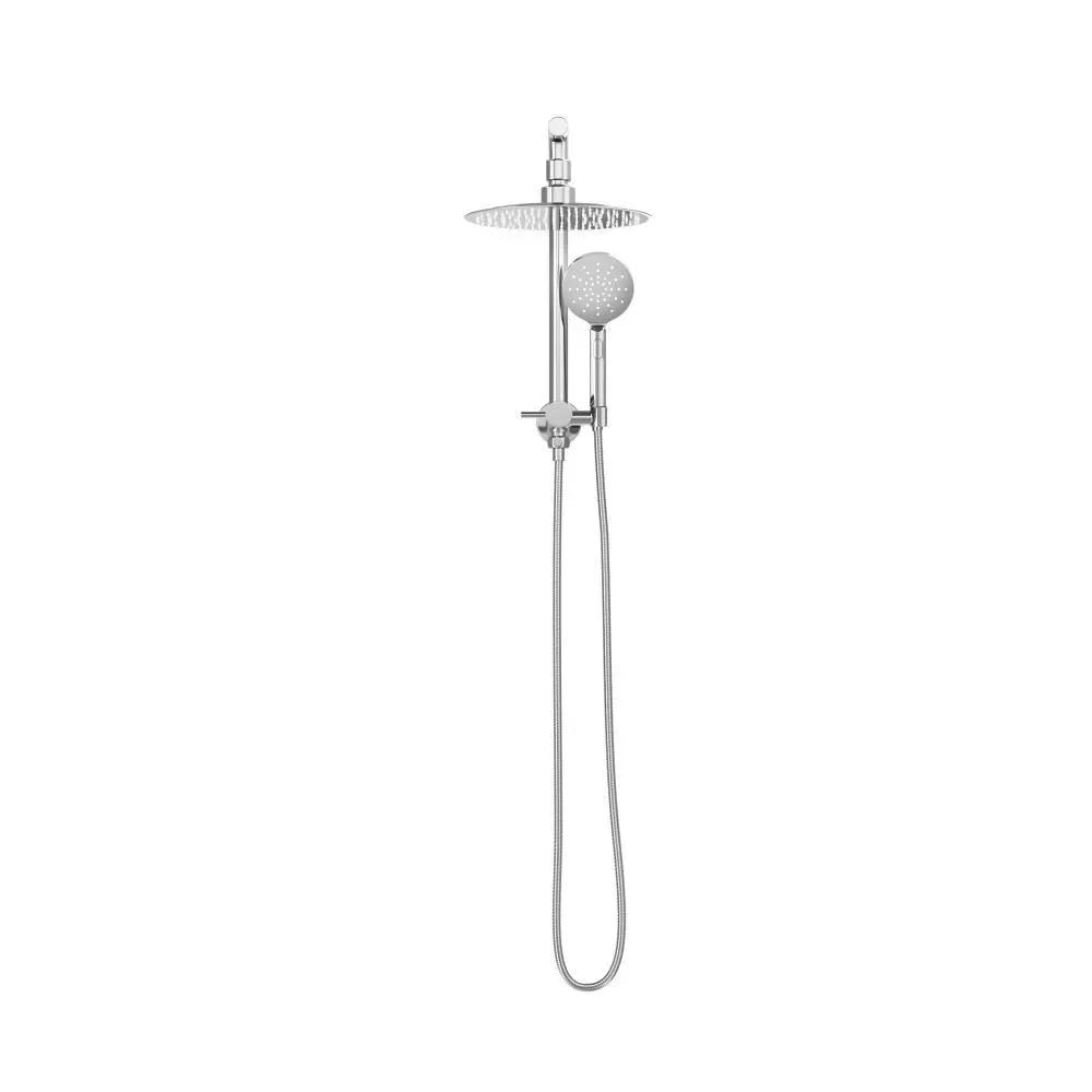 10" Rain Shower Head Set Round 3-Mode Gooseneck Chrome - Image 6
