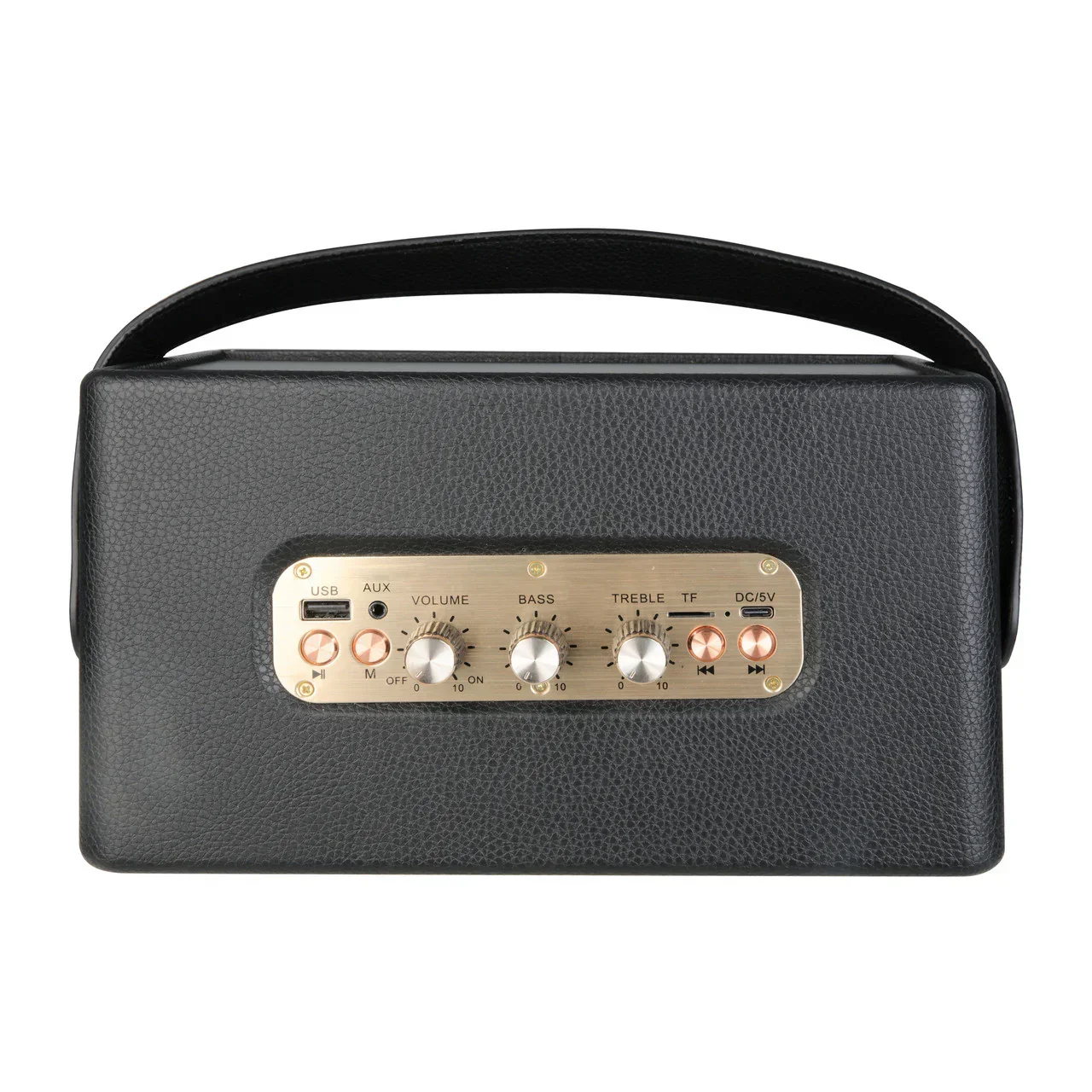 SoundTec Retro Bluetooth Boombox Black - Image 2