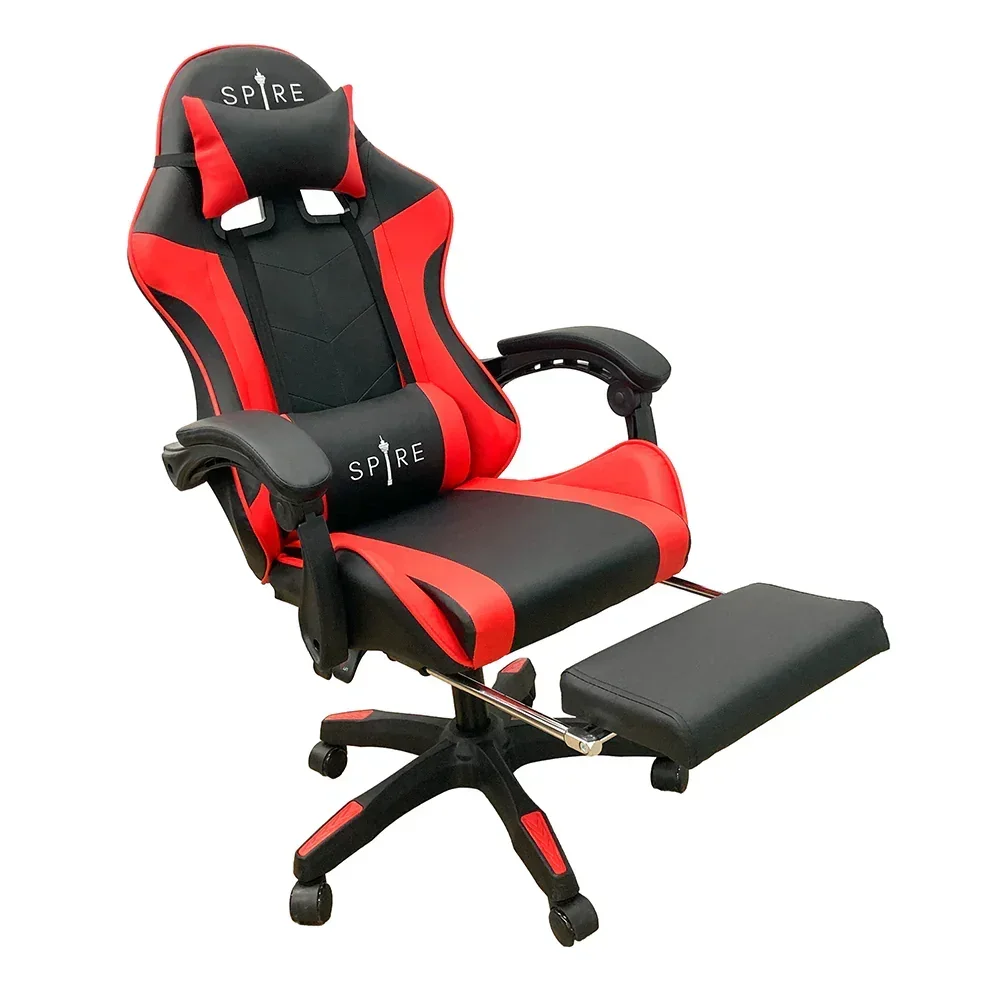 Zinc Adjustable Gaming/Office Chair Red And Black 813A - Image 4