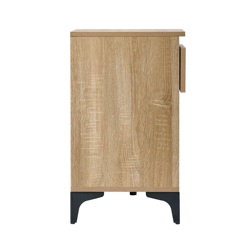Shoe Cabinet Bench Storage Drawer 6 Shelves Polyester Seat - Image 3