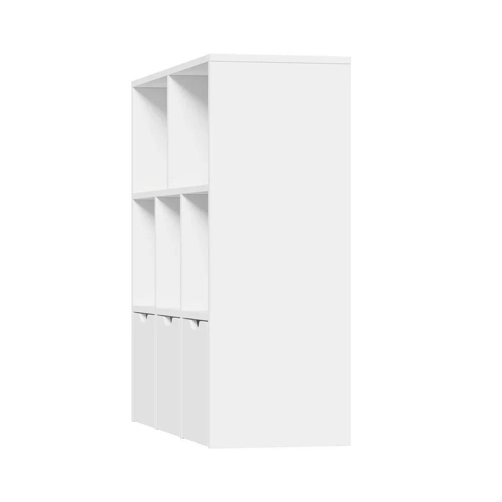 Kids Storage Organiser Cabinet With Removable Box White - Image 4