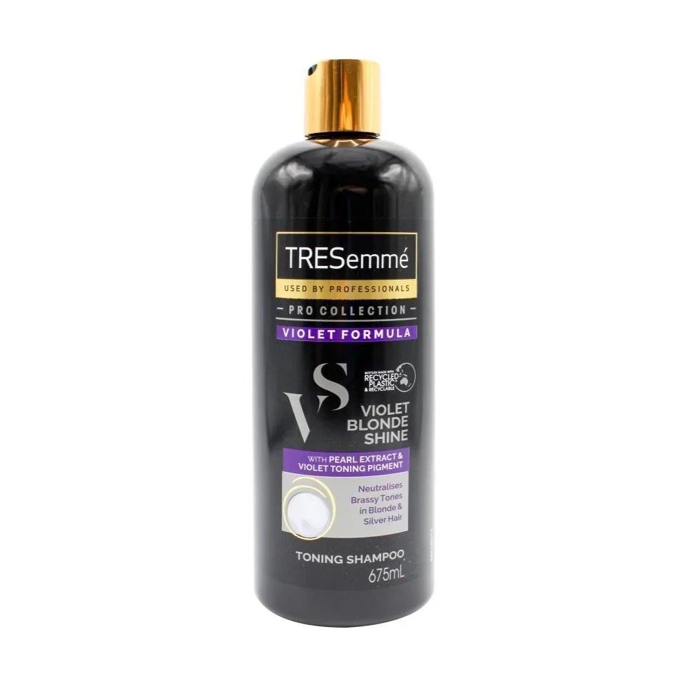675ml Toning Shampoo in Violet Blonde Shine - Image 2