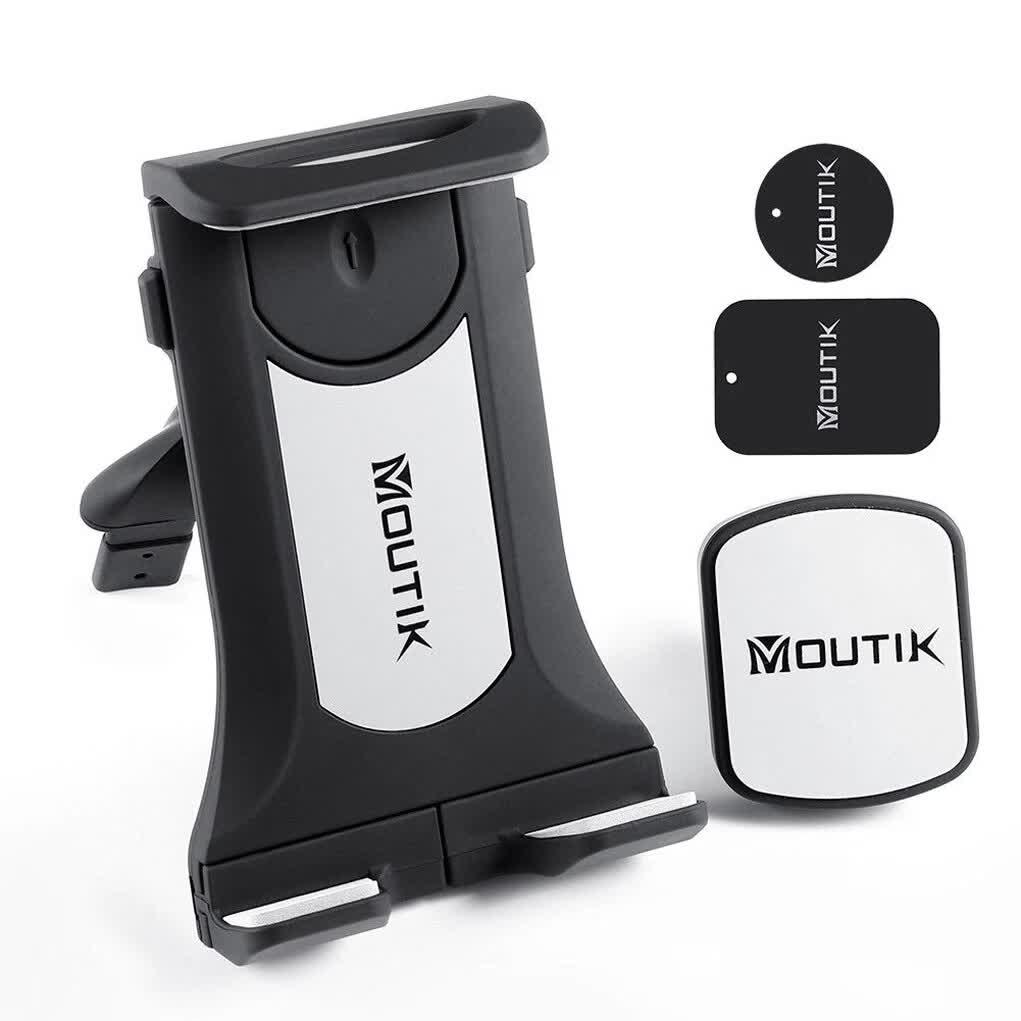 Universal Adjustable Tablet Mount Car CD Slot Holder 2in1 Fit 3.5-10.5" iPad GPS