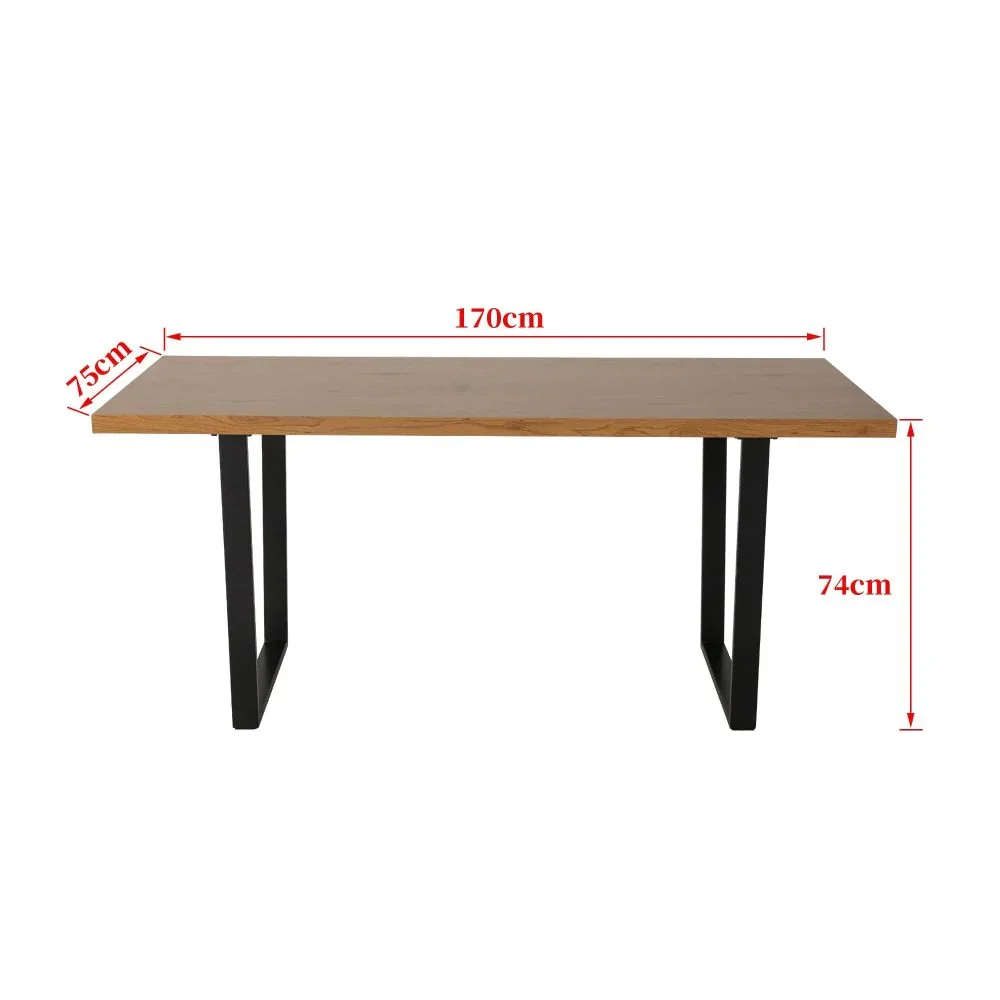 Venice Rectangular Dining Table 170cm Natural - Image 12