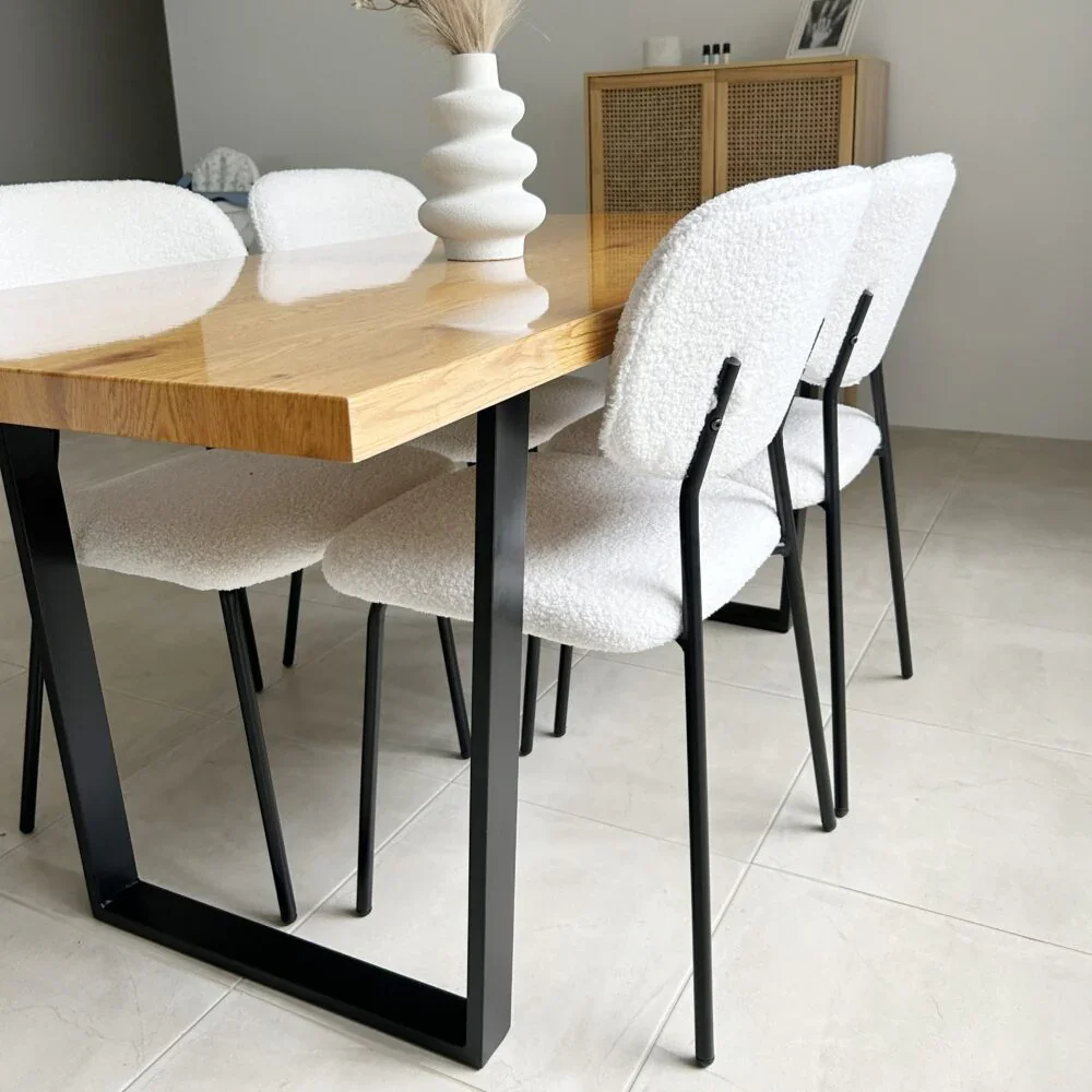 Venice Rectangular Dining Table 170cm Natural - Image 5