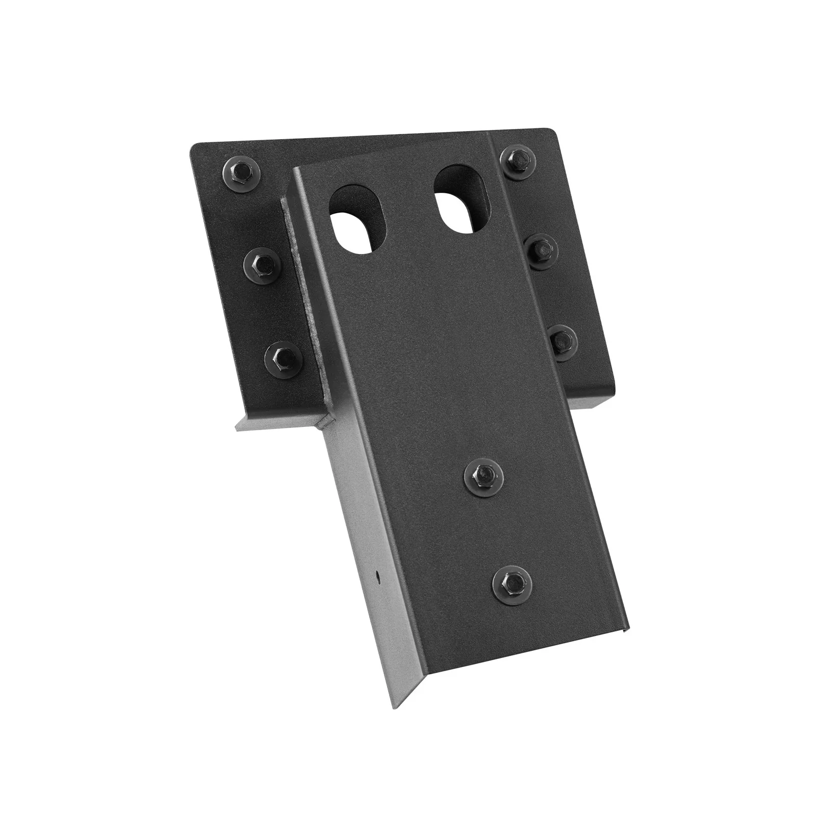 Deer Blind Brackets, Outdoor 3.6x3.6 Platform Bracket, Fit 3.5x3.5 In / 88.9x88.9 mm Lumber, 2204lbs/1000kg Capacity Steel Elevator Brackets for Deer Stand, Hunting Blinds, Shooting Shack, 8 Pcs - Image 10