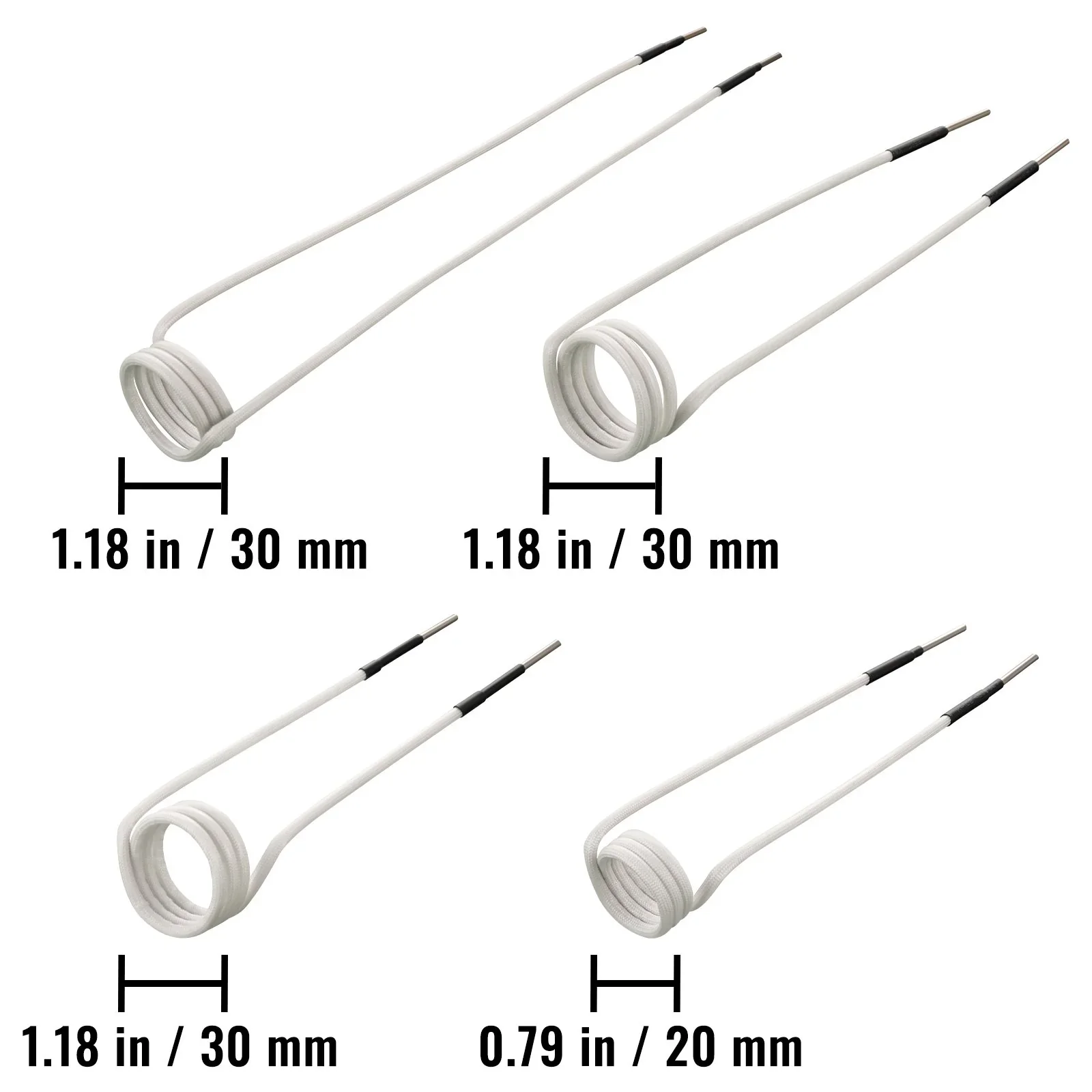 Induction Heater Coil Kit Induction Coils 8PCS For Removing Rusty Bolts - Image 8