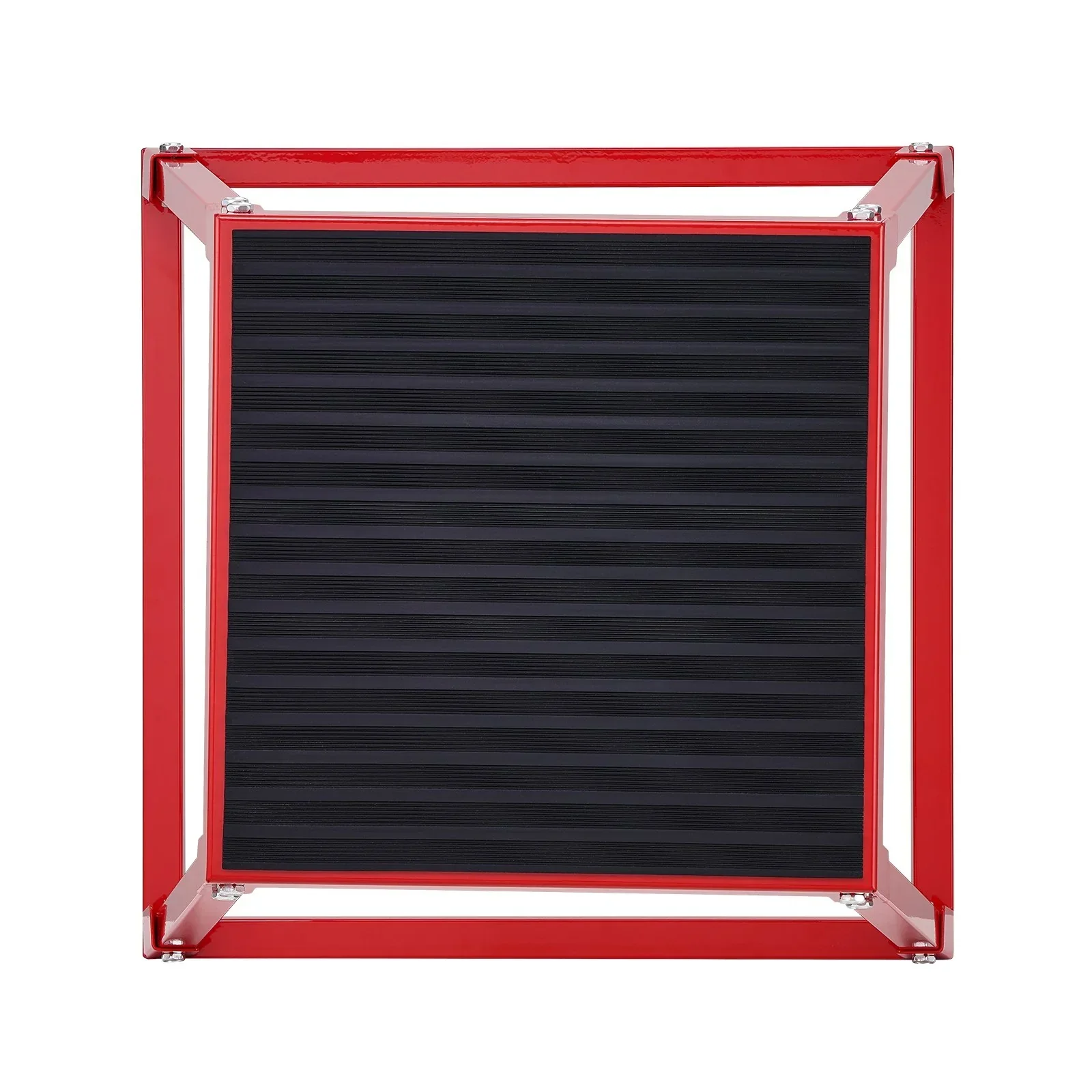 Plyometric Jump Box, 12 Inch Plyo Box, Steel Plyometric Platform and Jumping Agility Box, Anti-Slip Fitness Exercise Step Up Box for Home Gym Training, Conditioning Strength Training, Red - Image 11