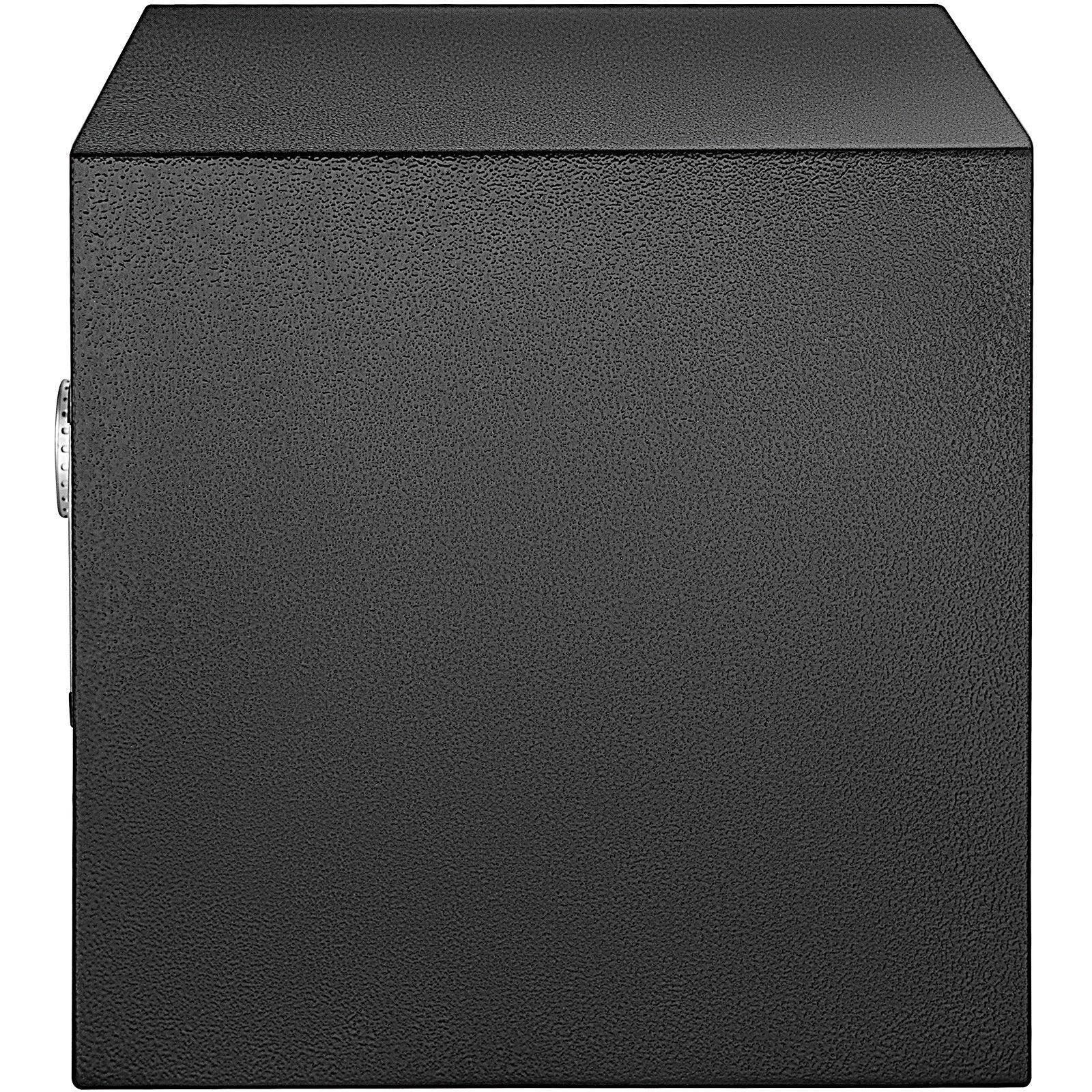 Safe Box, 0.8 CU.FT Fingerprint Safe Box for Money w/ 2 Keys & Digital Keypad, Q235 Steel Safe Box for Storing Cash, Jewelry, Pistols, Documents, Watches in Home & Office & Hotel - Image 10