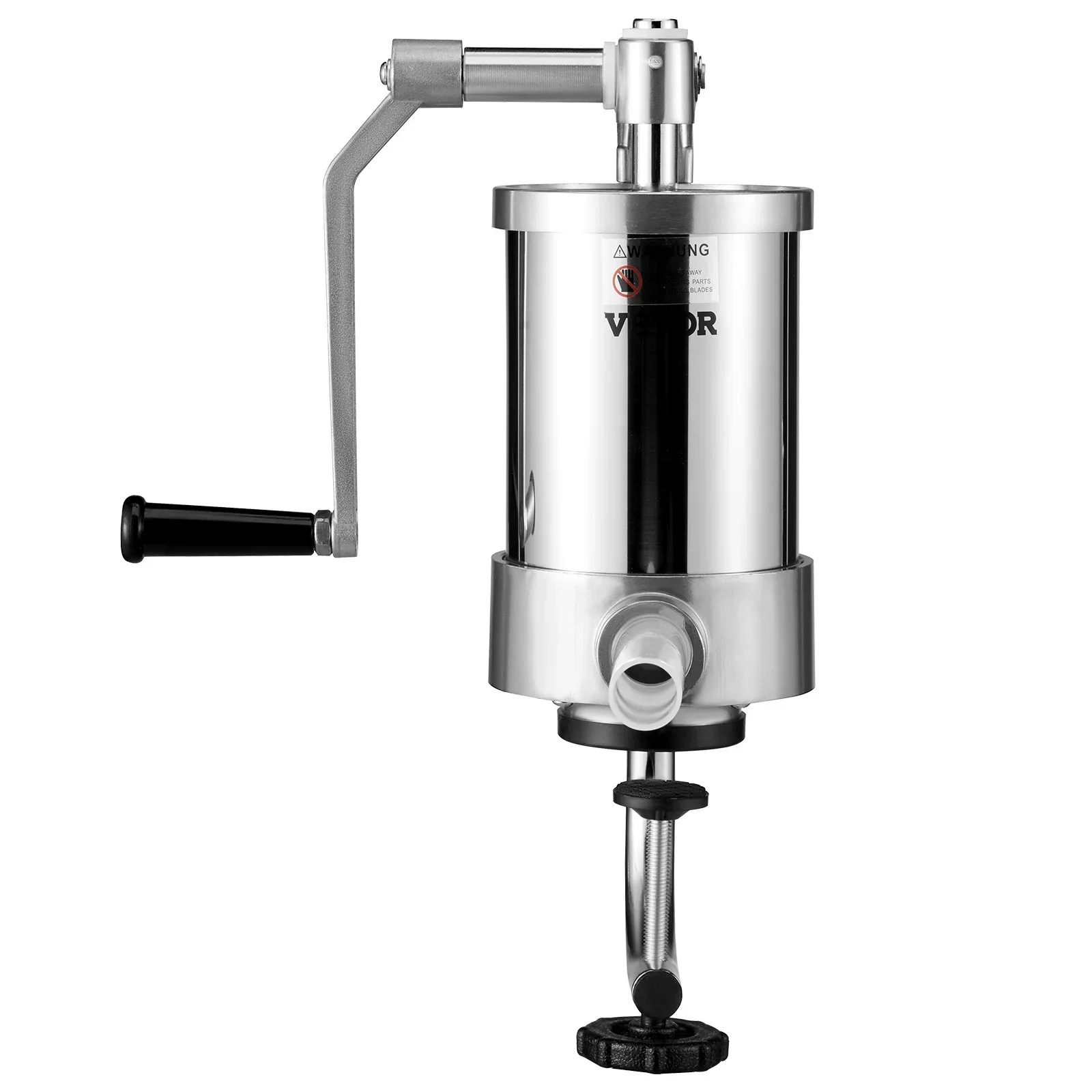 Sausage Stuffer 2.5LBS/1.5L Capacity Homemade Sausage Maker Stainless Steel - Image 9