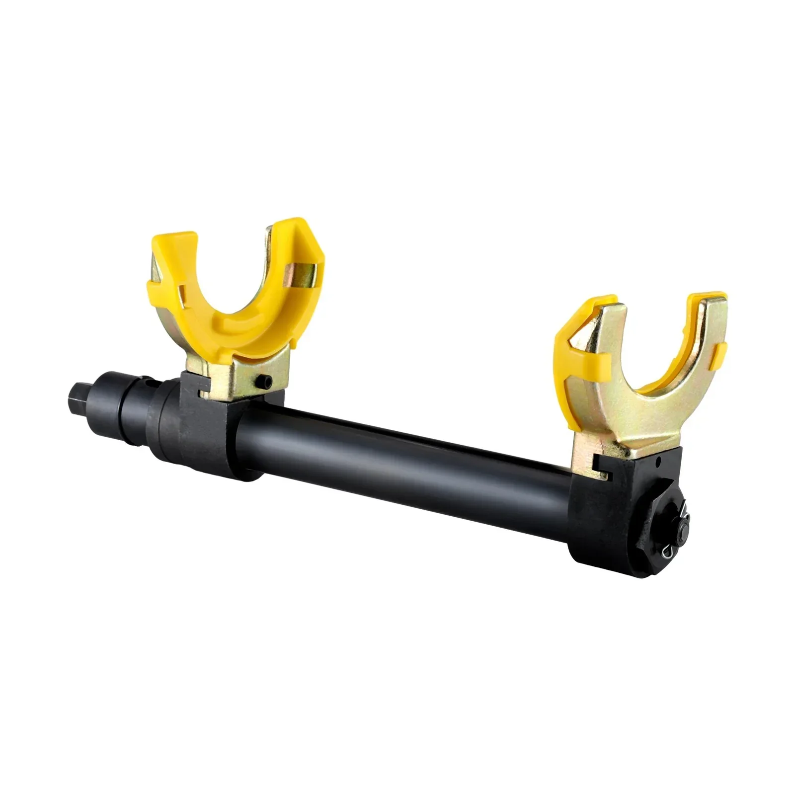 Strut Spring Compressor Set, Macpherson Strut Spring Compressor Kit, Interchangeable Fork Strut Coil Extractor Remover Tool, with Yellow Protective Sleeve and Carrying Case - Image 10